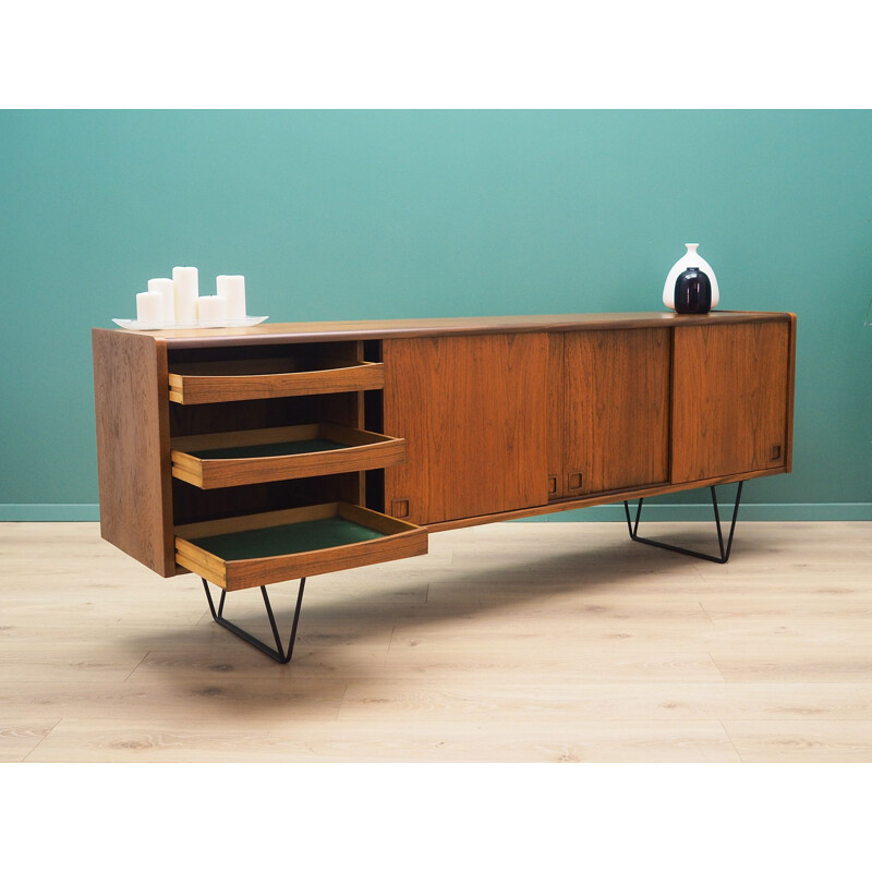 Vintage Danish teak wood sideboard 1970