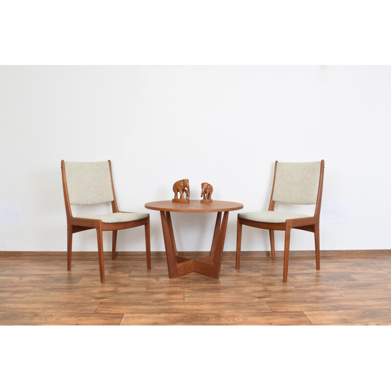 Set of 4 vintage Danish teak chairs by Johannes Andesen for Uldum Mobelfabrik 1960