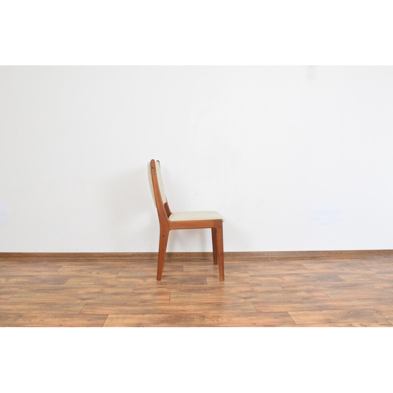 Set of 4 vintage Danish teak chairs by Johannes Andesen for Uldum Mobelfabrik 1960