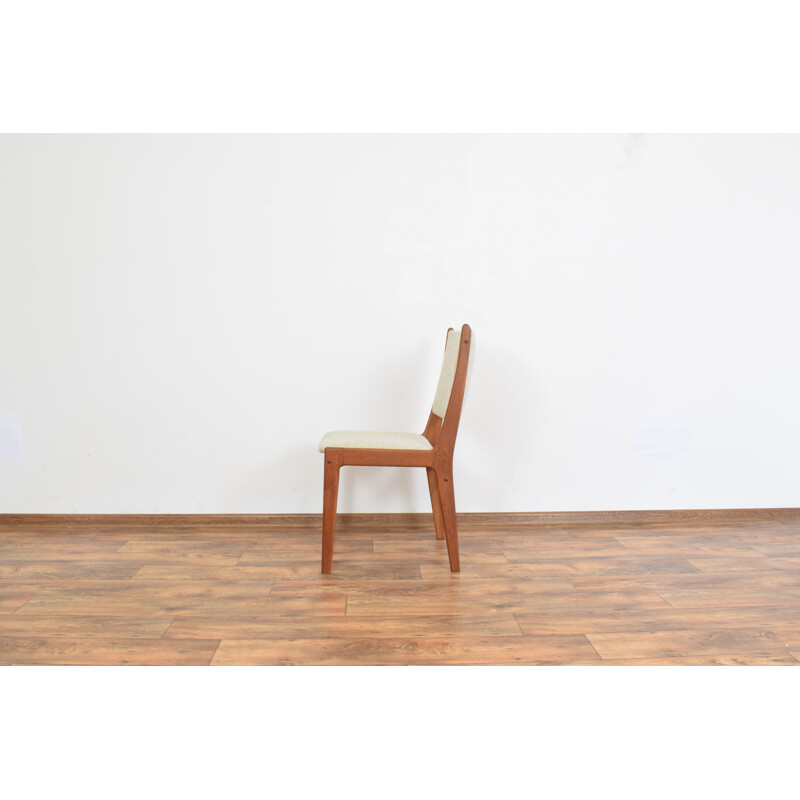 Set of 4 vintage Danish teak chairs by Johannes Andesen for Uldum Mobelfabrik 1960