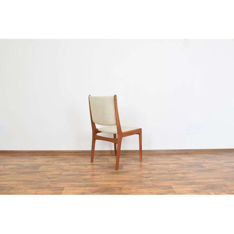 Set of 4 vintage Danish teak chairs by Johannes Andesen for Uldum Mobelfabrik 1960