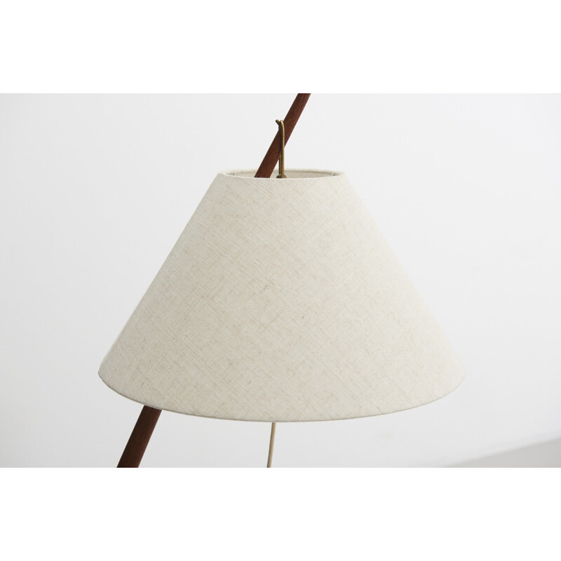 J. T. Kalmar's vintage Dornstab floor lamp for Kalmar Austria 1947