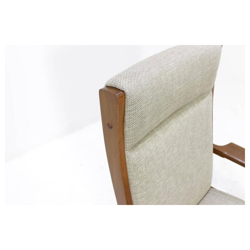 Vintage-Sessel mit hoher Rückenlehne von Hans Wegner für Getama