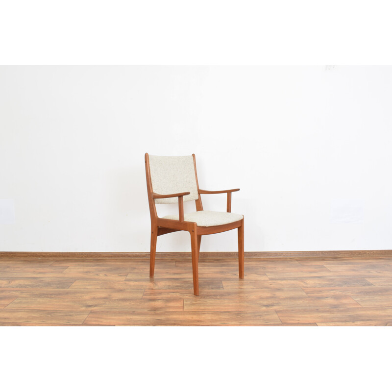 Pair of vintage Danish teak chairs by Johannes Andersen for Uldum Mobelfabrik 1960