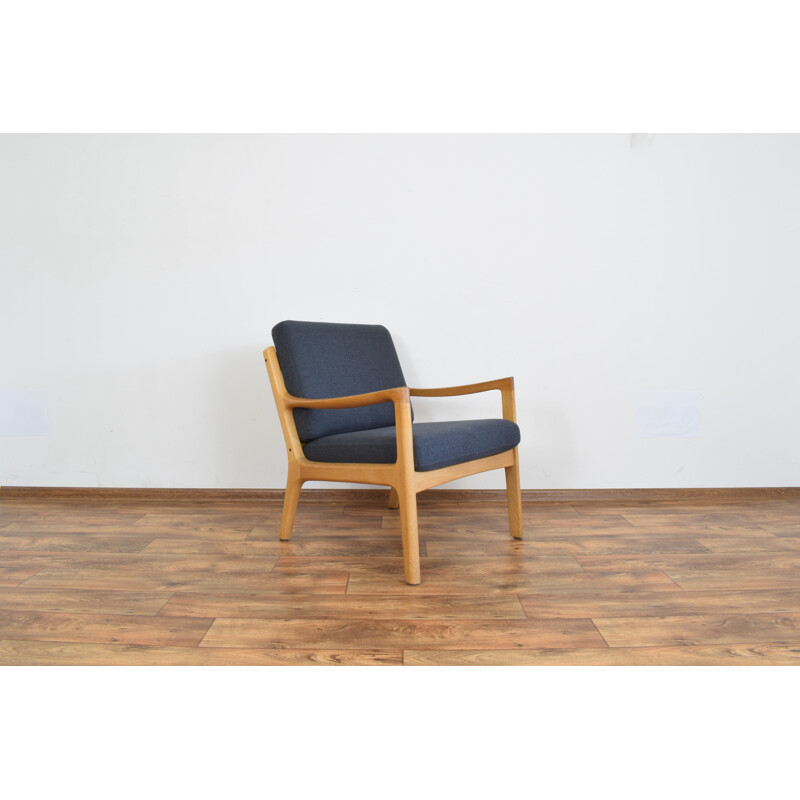 Fauteuil lounge vintage danois par Ole Wanscher pour Cado 1960