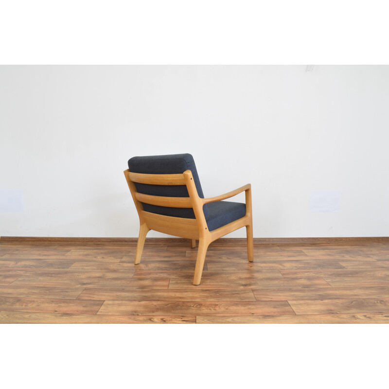 Fauteuil lounge vintage danois par Ole Wanscher pour Cado 1960