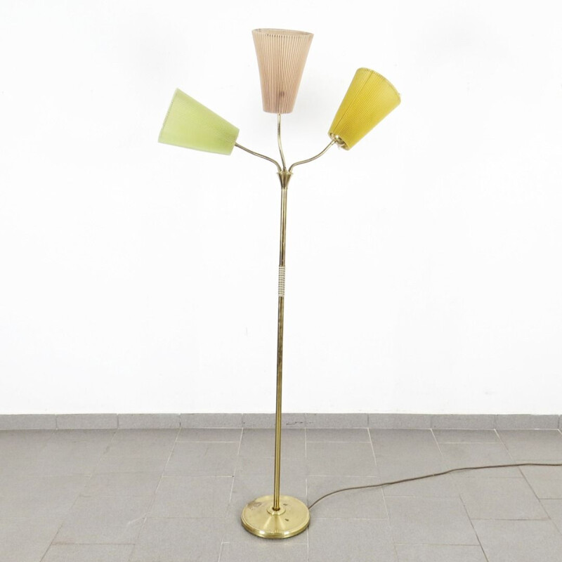 Lampadaire vintage Tchécoslovaquie 1960