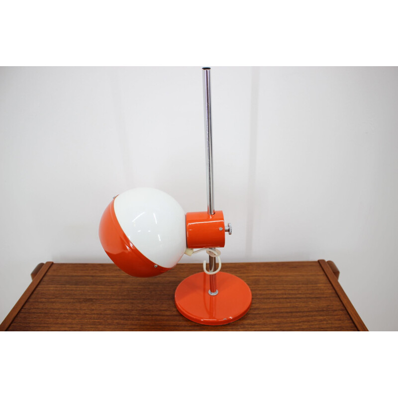 Vintage magnetic table lamp Drukov, Czechoslovakia, 1970