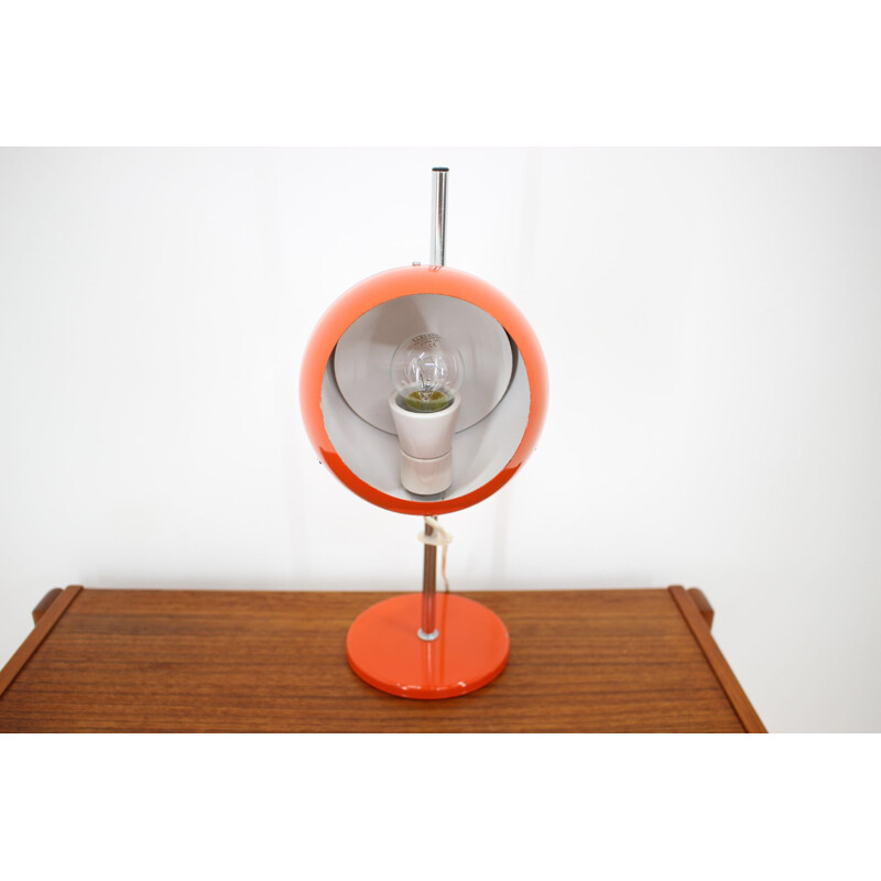 Vintage magnetic table lamp Drukov, Czechoslovakia, 1970