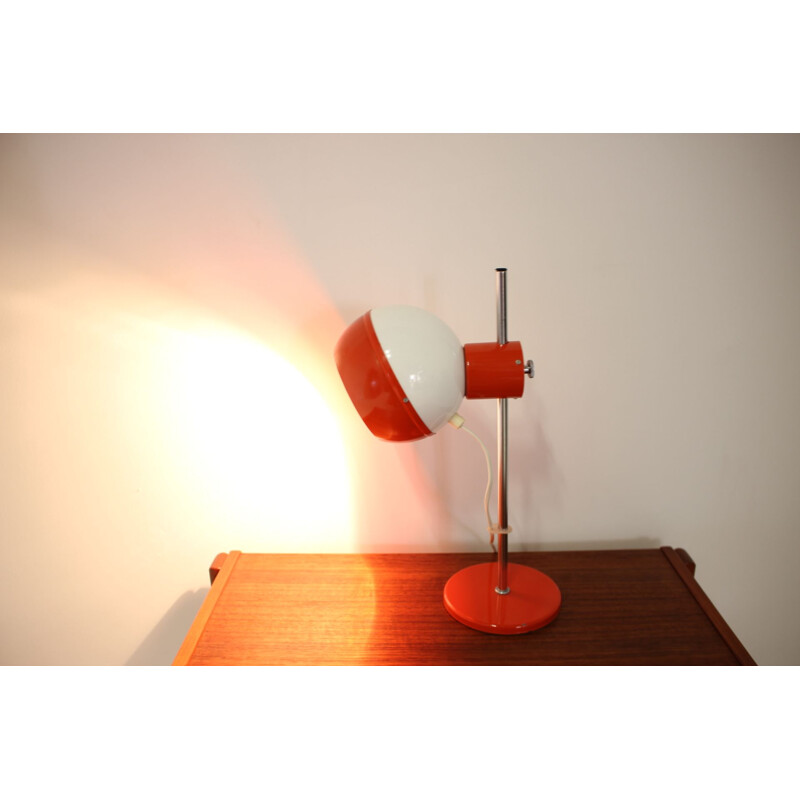 Vintage magnetic table lamp Drukov, Czechoslovakia, 1970