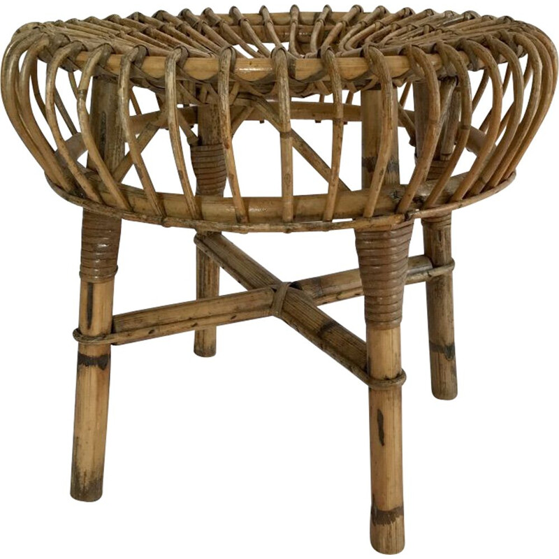 Vintage stool Franco Albini for Vittorio Bonacina 1960