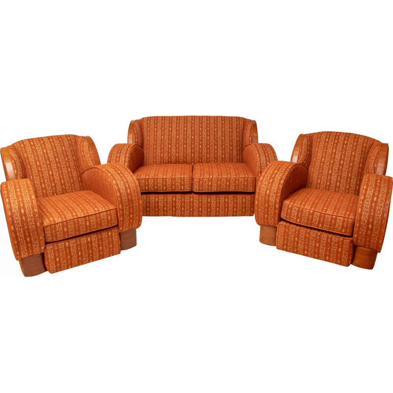 Vintage lounge set Art Deco 1930