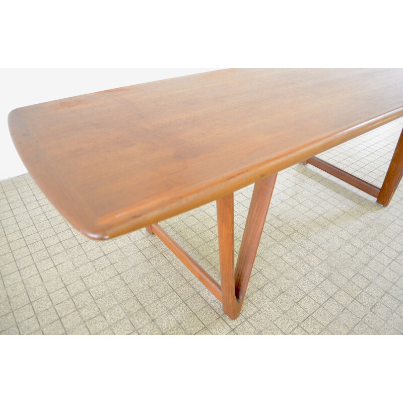 Mid-century Arrebo Möbler coffee table by Andreas Hansen 1960s