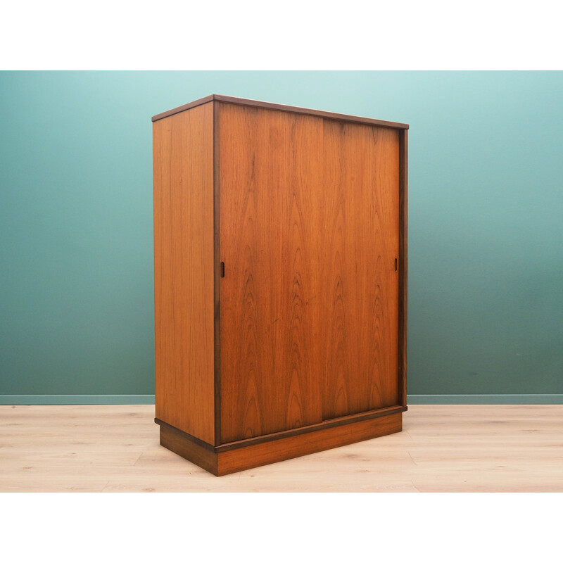 Vintage Wardrobe teak Danish 1970s