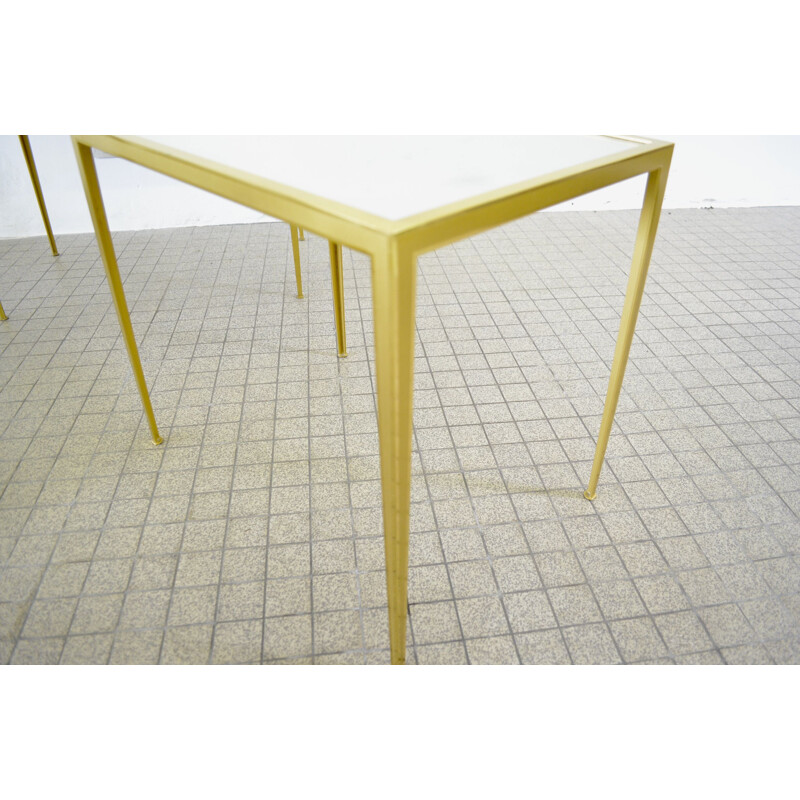 Vintage Nesting tables by Vereinigte werkstätten 1950s 