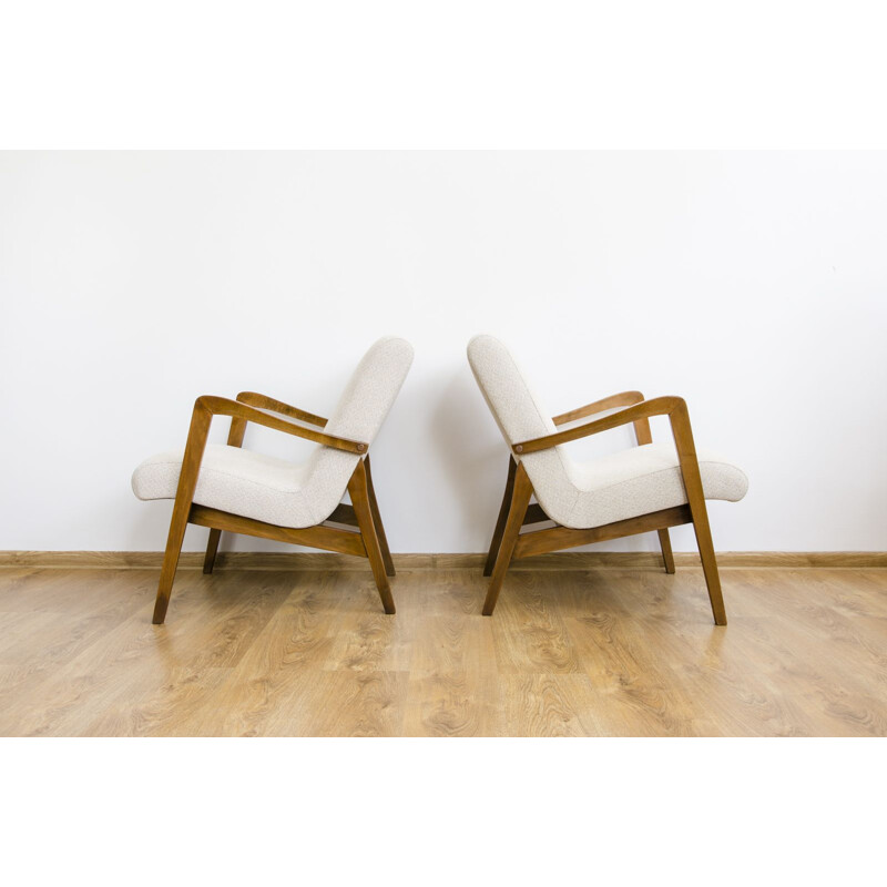 Paire de fauteuils vintage 1960