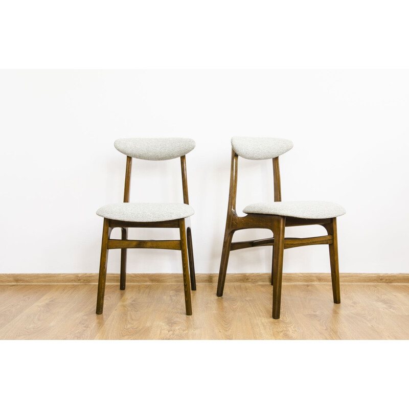 Set Of 6 vintage Chairs By Rajmund Teofil Hałas 1960s