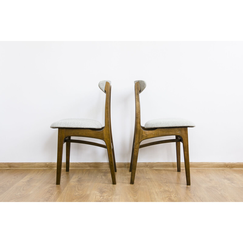 Set Of 6 vintage Chairs By Rajmund Teofil Hałas 1960s