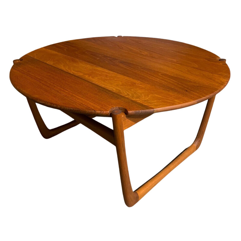 Mid-Century Coffee Table Teak by Peter Hvidt & Orla Mølgaard-Nielsen Danish 