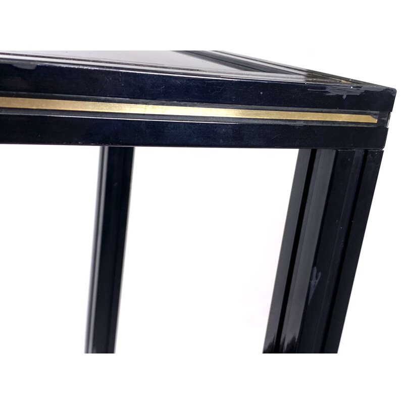 Vintage Metal Console By Pierre Vandel 1970