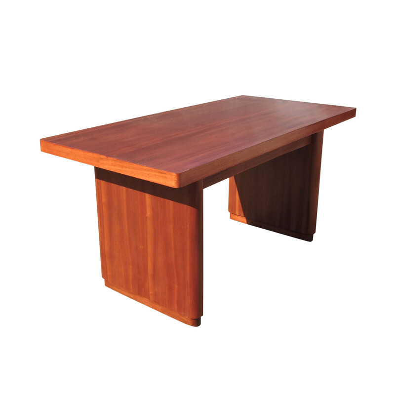 Vintage-Schreibtisch aus Sapele, Portugal 1960