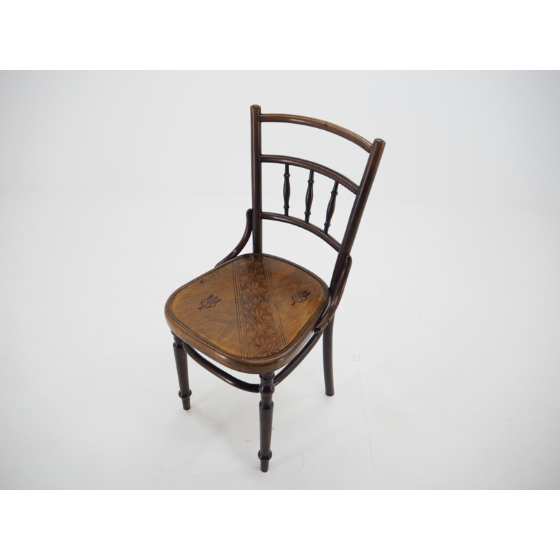 Silla Fishel vintage de D.G. Fischel 1900