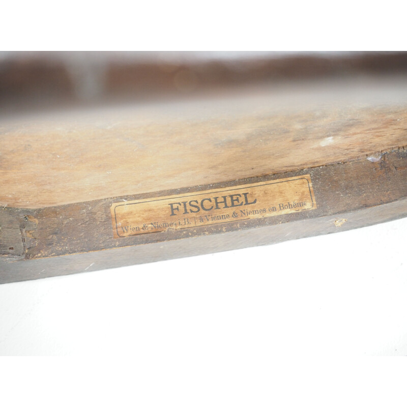 Vintage Fishel stoel door D.G. Fischel 1900