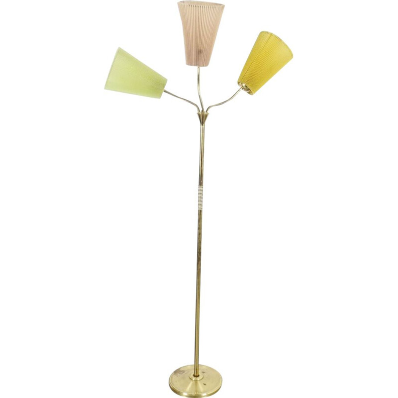 Lampadaire vintage Tchécoslovaquie 1960