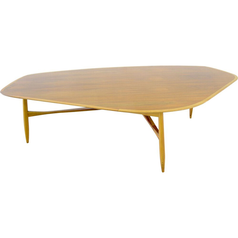 Grande table basse vintage par Svante Skogh 1960