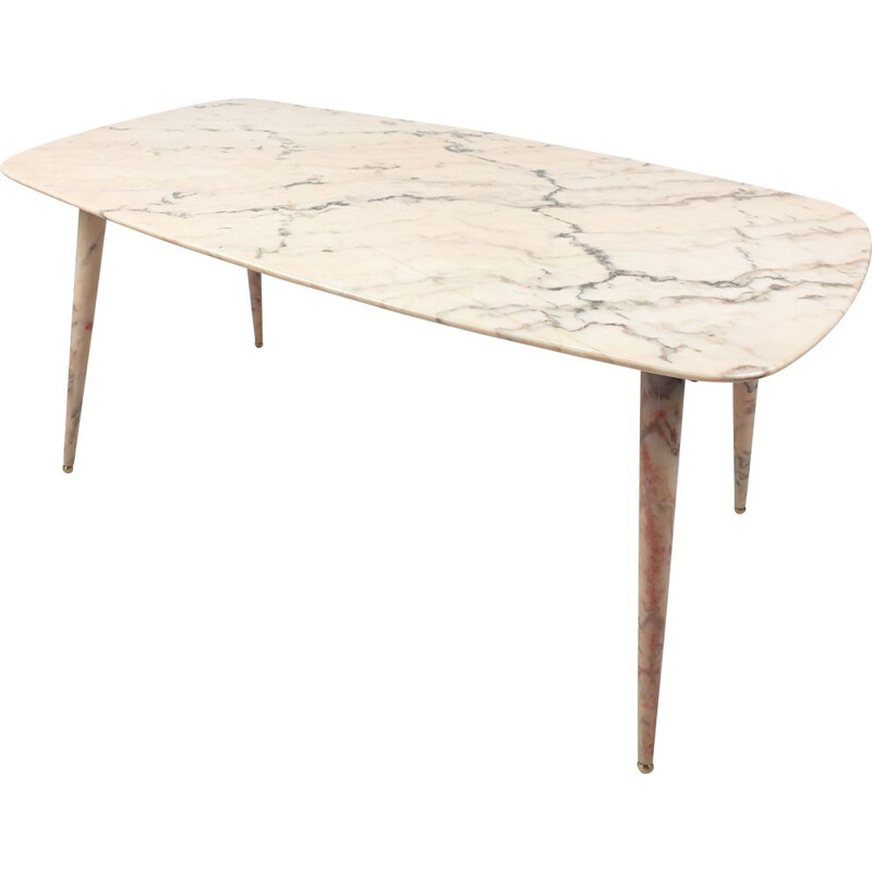 Mid-Century Italian Marble Coffee Table 1950s