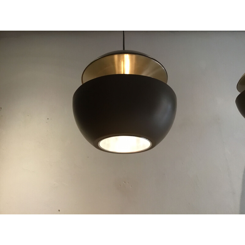 Vintage Pendant Lamp by Bertrand Balas for Raak 1970s