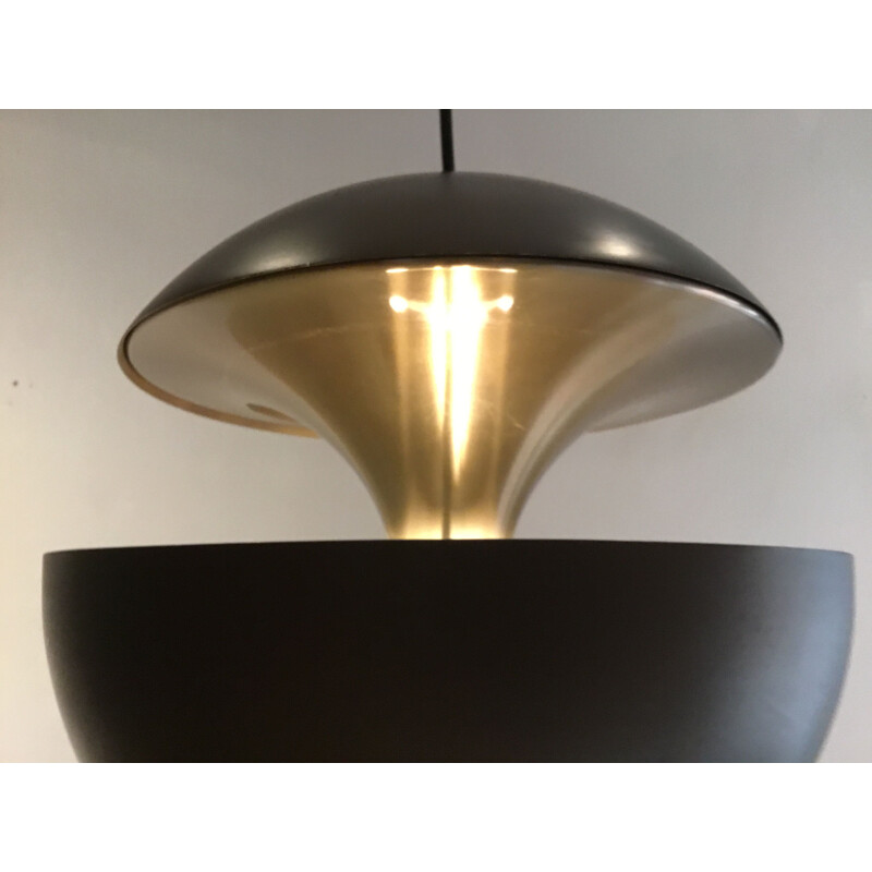 Vintage hanglamp van Bertrand Balas voor Raak 1970