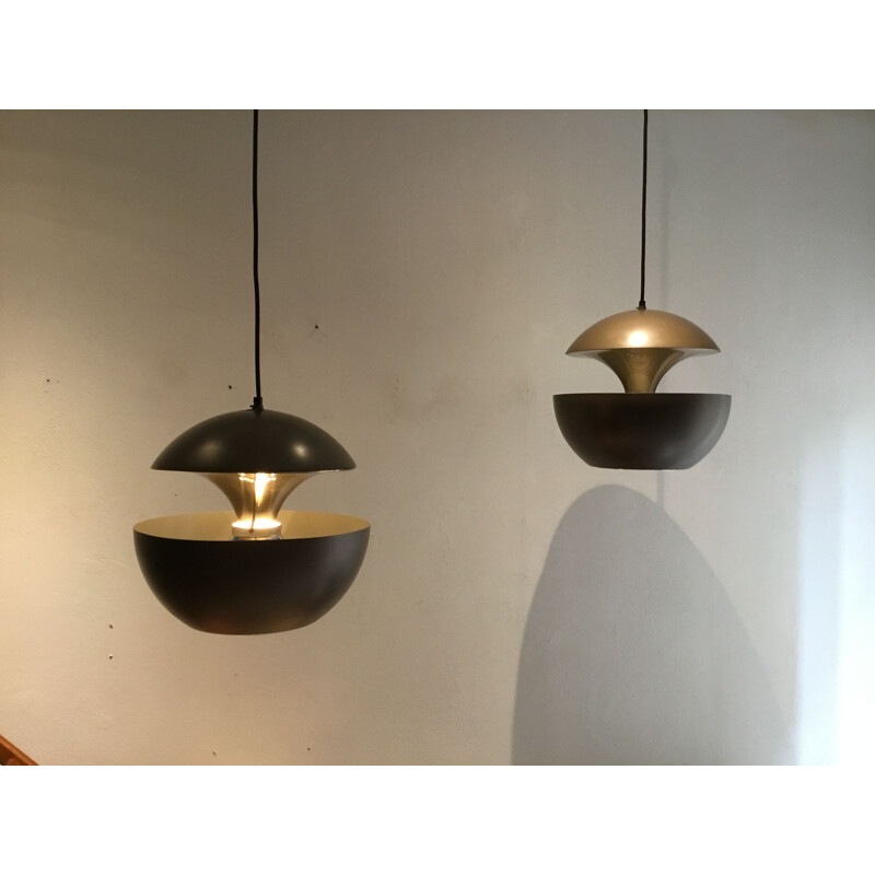 Vintage Pendant Lamp by Bertrand Balas for Raak 1970s