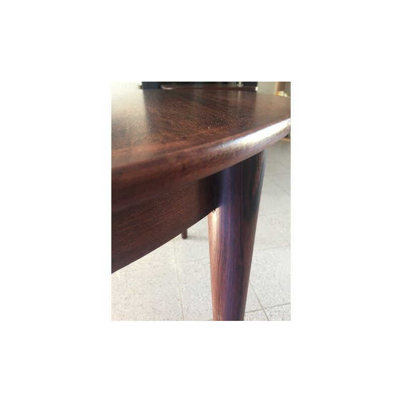 Vintage extensible table for MSE Mobler Denmark Torring in rosewood