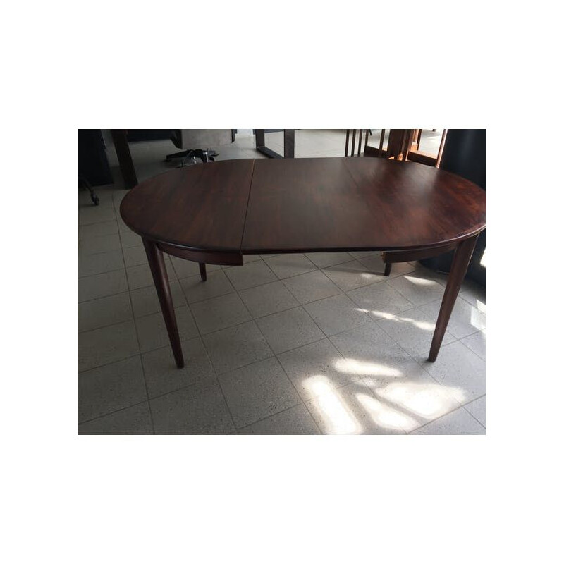 Vintage extensible table for MSE Mobler Denmark Torring in rosewood