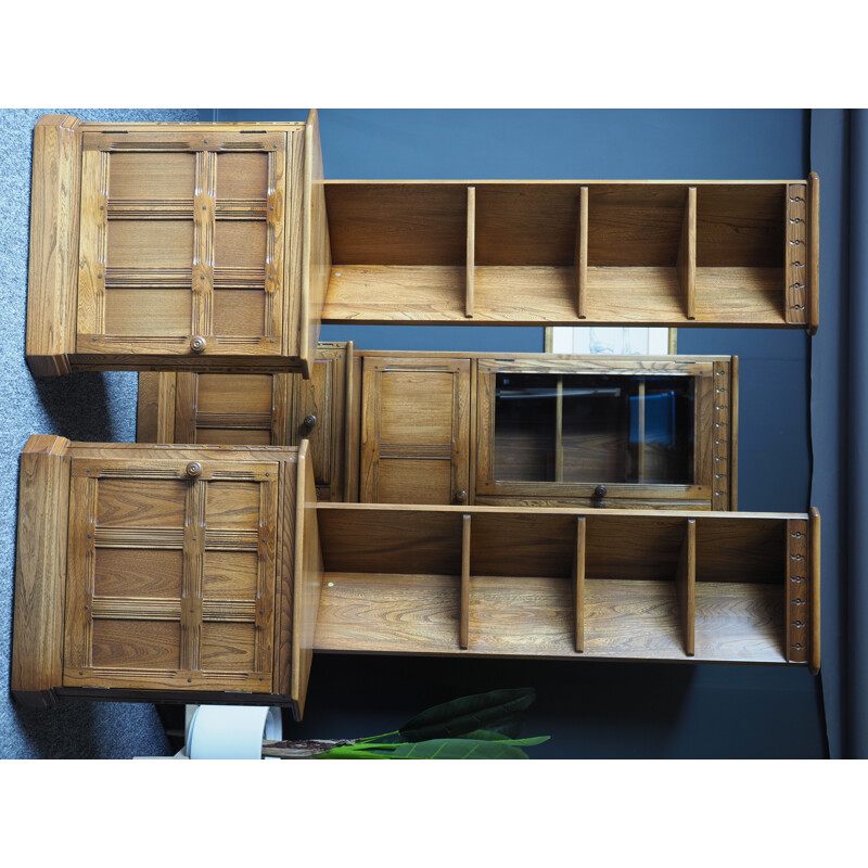 Pair of Mid-Century corner cabinets by Ercol  
