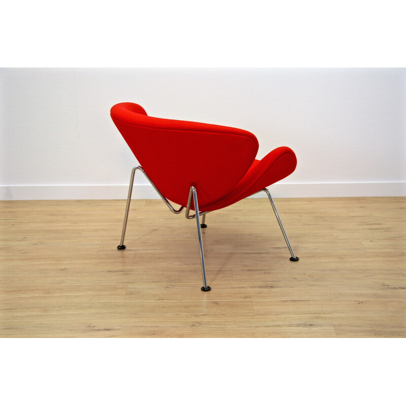 Red Artifort Orange Slice armchair, Pierre PAULIN - 1990s