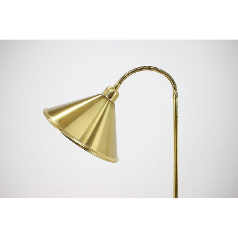 Vintage brass floor lamp, Germany 1980