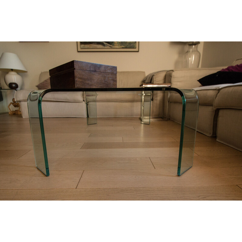 Vintage coffee table Ragnetto for Fiam 1970