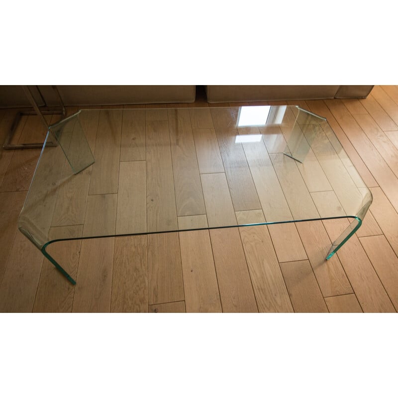 Vintage coffee table Ragnetto for Fiam 1970