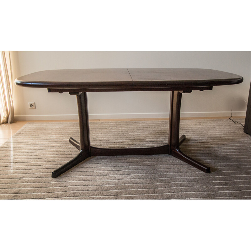 Vintage rosewood dining table Denmark 1970