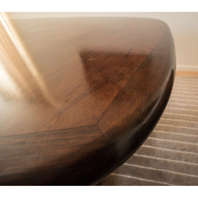 Vintage rosewood dining table Denmark 1970