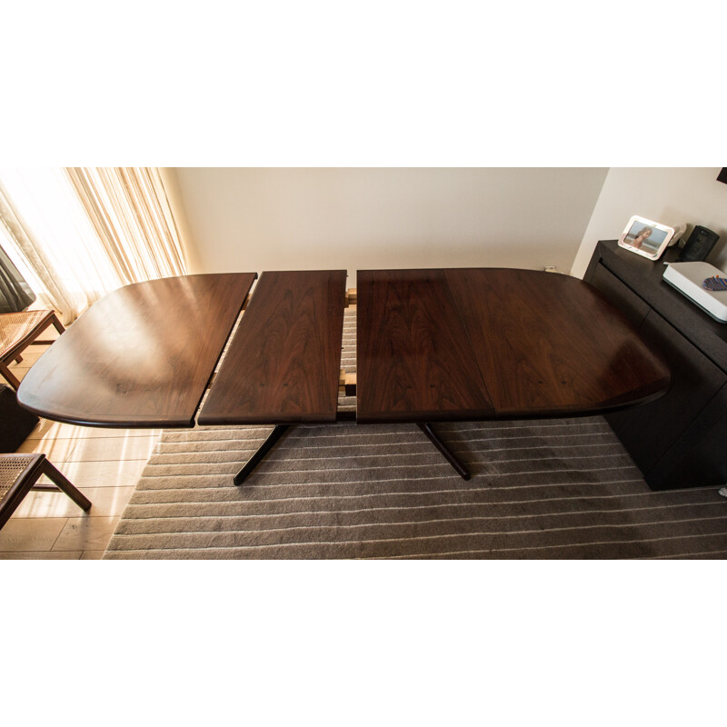 Vintage rosewood dining table Denmark 1970