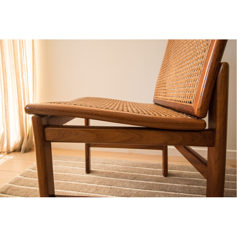 Set of 4 vintage Danish rosewood chairs 1970