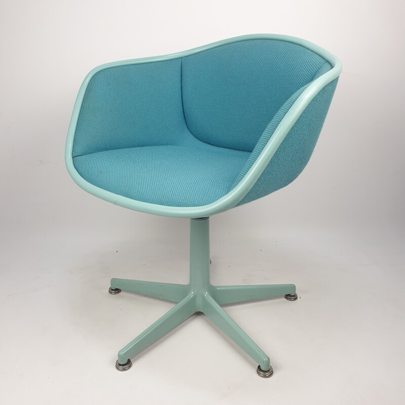 Sillón vintage F8800 azul cielo de Pierre Paulin para Artifort 1960