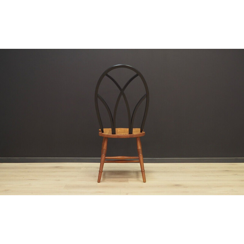 Ensemble de 4 chaises vintage scandinaves 1950