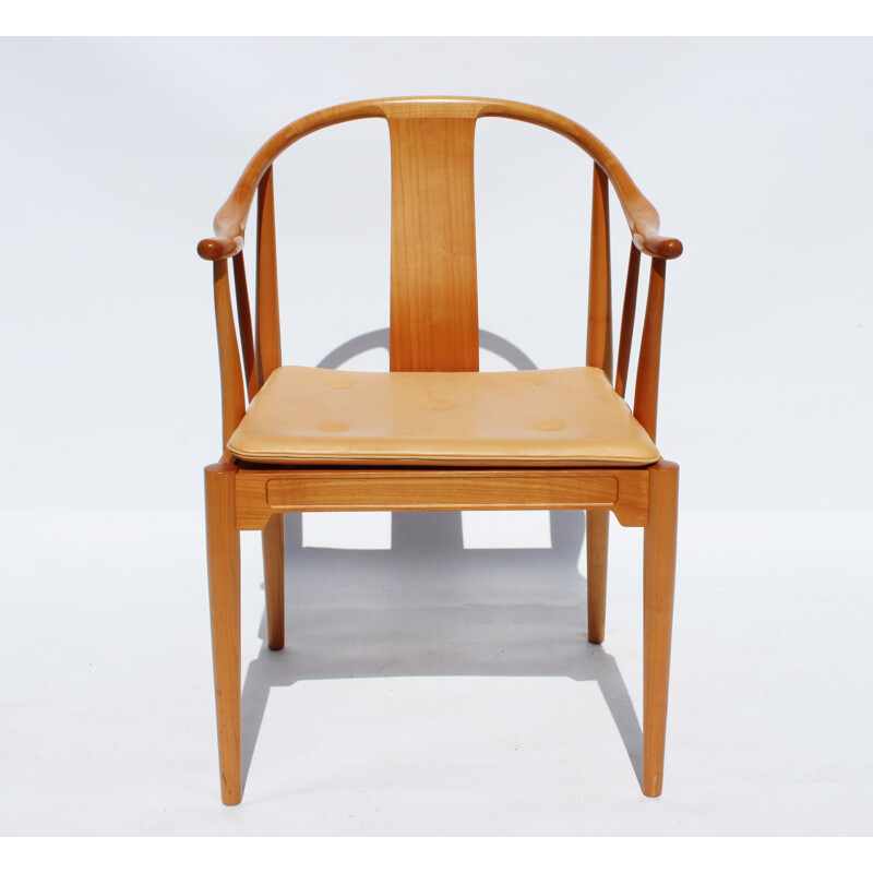 Ensemble de 4 chaises vintage chinoises Hans J. Wegner par Fritz Hansen 1999