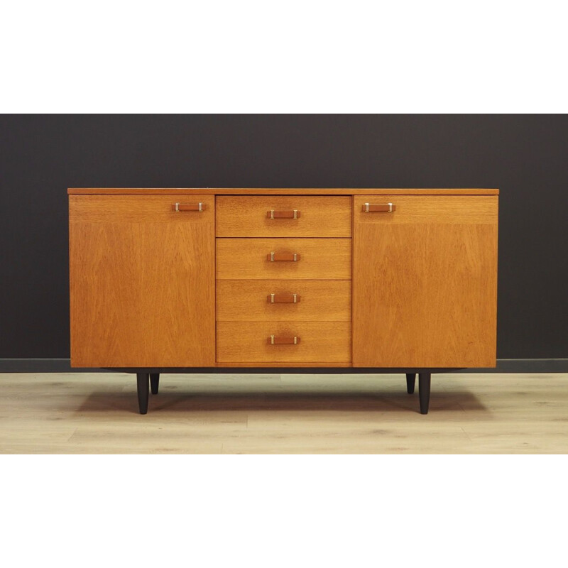 Enfilade vintage en teck scandinave 1970