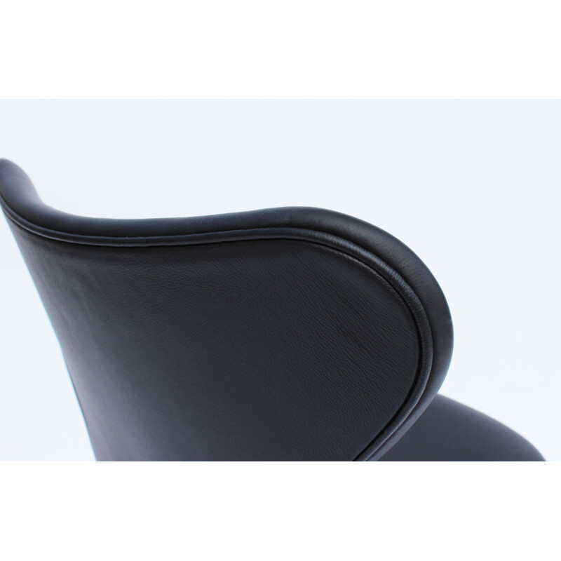 Conjunto de 3 cadeiras vintage modelo 3107 de Arne Jacobsen para Fritz Hansen, 2016