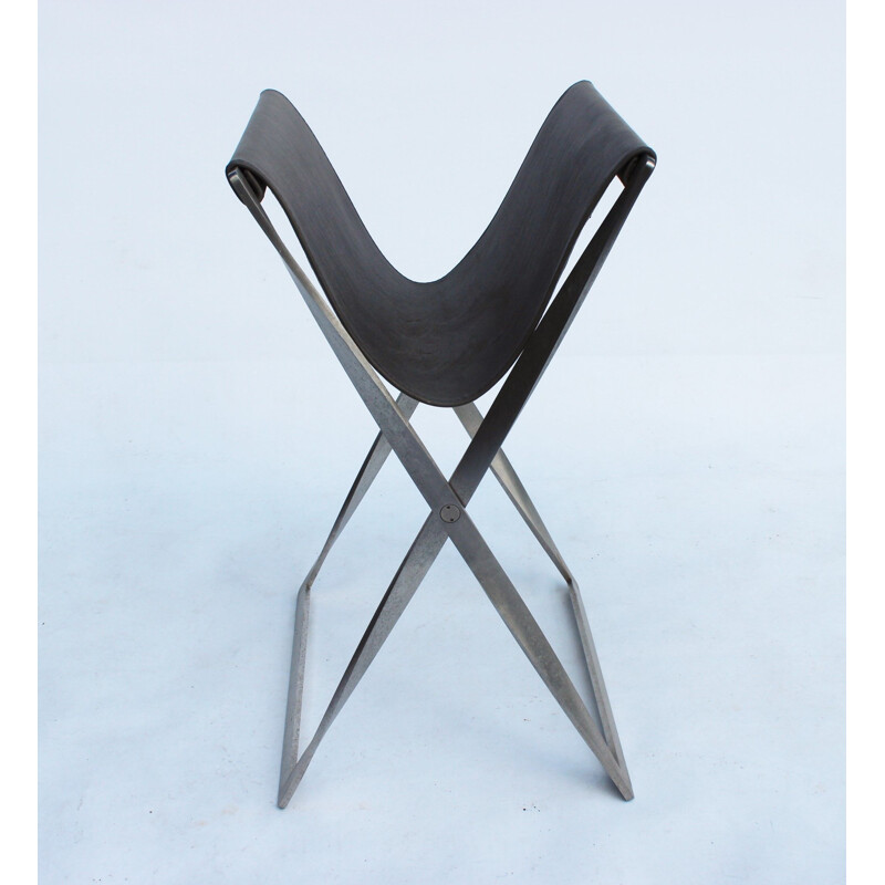 Fritz Hansen vintage Poul Kjærholm Folding Stool 2019